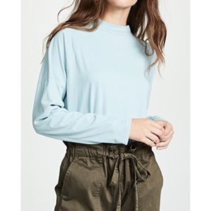 Free People Long Sleeve Crop Top